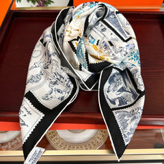 HERMES 25S SCARF 90 IN SILK 732033