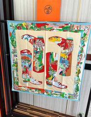 HERMES 25S SCARF 90 IN SILK 733835