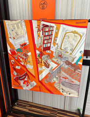 HERMES 25S SCARF 90 IN SILK 733848