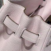 HERMES 25S BIRKIN 30 IN PINK BABY CALFSKIN SILVER HARDWARE