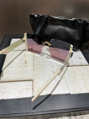 OVERSIZED FF DIAMONDS SQUARE FRAME SUNGLASSES 518548 IN ACETATE