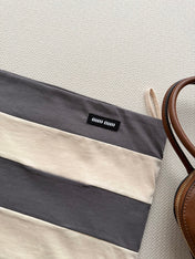 MIUMIU 26S STRIPED BANDEAU TOP STYLE 1115