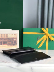 RICHELIEU WALLET 19 IN BLACK GOYARDINE CANVAS