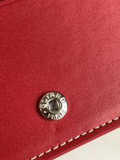 RICHELIEU WALLET 19 IN CLASSIC RED GOYARDINE CANVAS