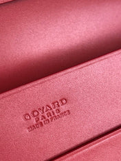 RICHELIEU WALLET 19 IN CLASSIC RED GOYARDINE CANVAS