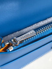 RICHELIEU WALLET 19 IN SAPPHIRE BLUE GOYARDINE CANVAS