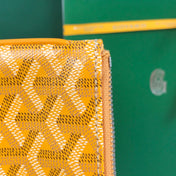 SÉNAT MGM POUCH 40 IN YELLOW GOYARDINE CANVAS