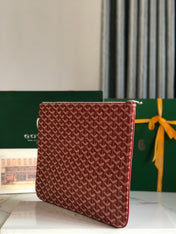 SÉNAT MGM POUCH 40 IN MONZA RED GOYARDINE CANVAS