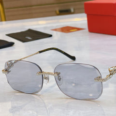 PANTHÈRE RECTANGULAR SUNGLASSES 575935 IN METAL