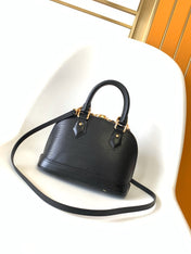 LV 25S ALMA BB BAG 23 IN BLACK EPI CALFSKIN GOLD HARDWARE
