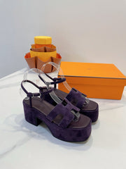 JAM 30 SANDAL IN VIOLET SUEDE
