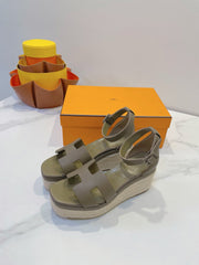 ELDA ESPADRILLE IN MOCHA BROWN EPSOM CALFSKIN