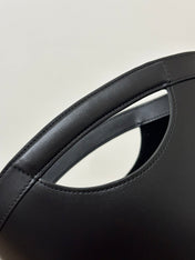 MINI 29 BLACK SOLF CALFSKIN BASKET BAG