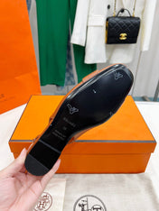 INNOCENTE SLINGBACK CARAMEL CALFSKIN