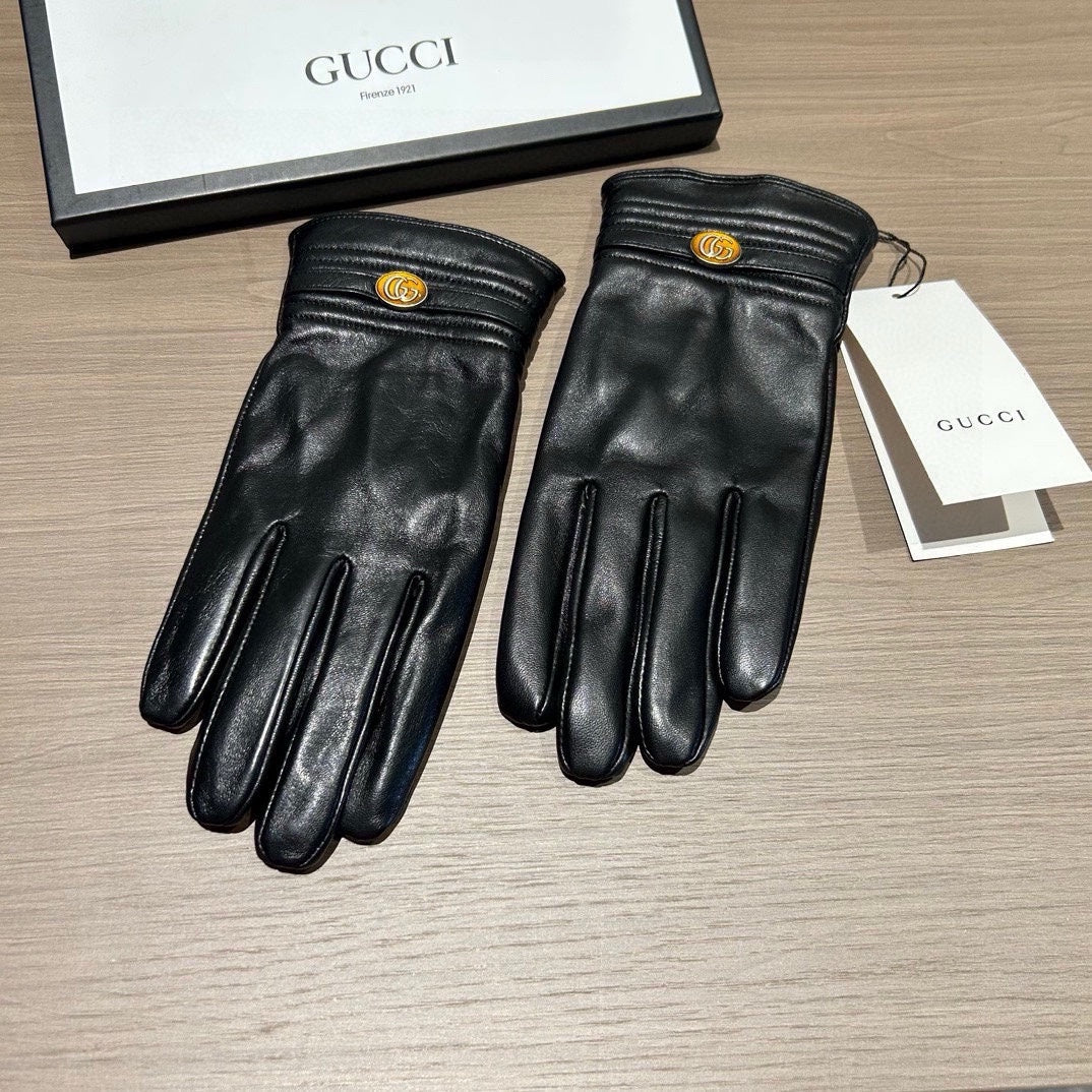 TOUCHSCREEN GLOVES IN BLACK LAMBSKIN 435967