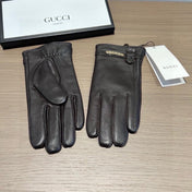 TOUCHSCREEN GLOVES IN BLACK LAMBSKIN 440503