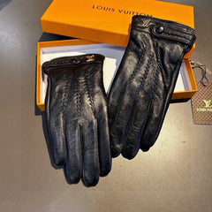 GLOVES IN BLACK LAMBSKIN 456344