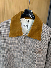 MIUMIU LAPEL COLLAR COAT STYLE 68