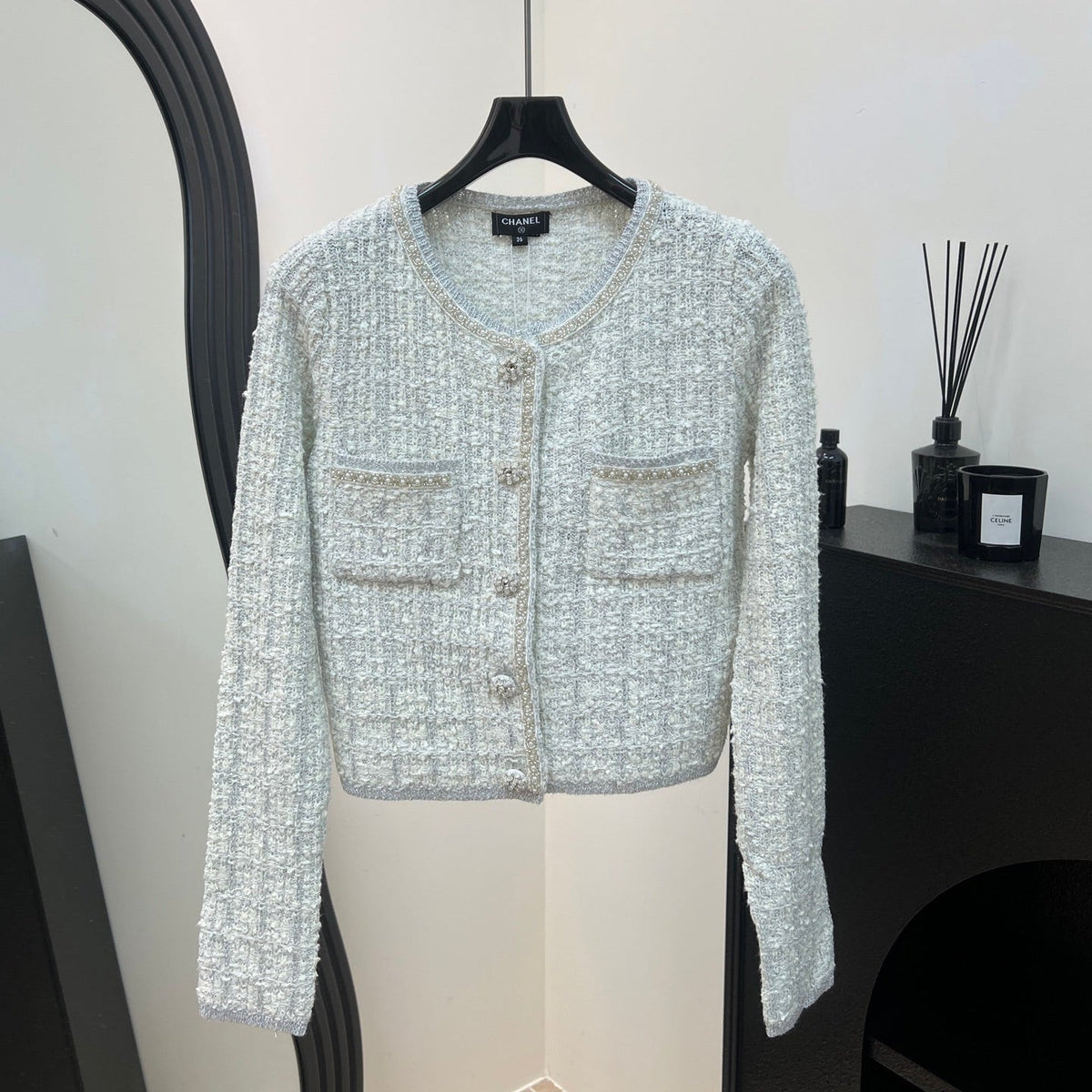 CHANEL 25S TWEED JACKET 620418