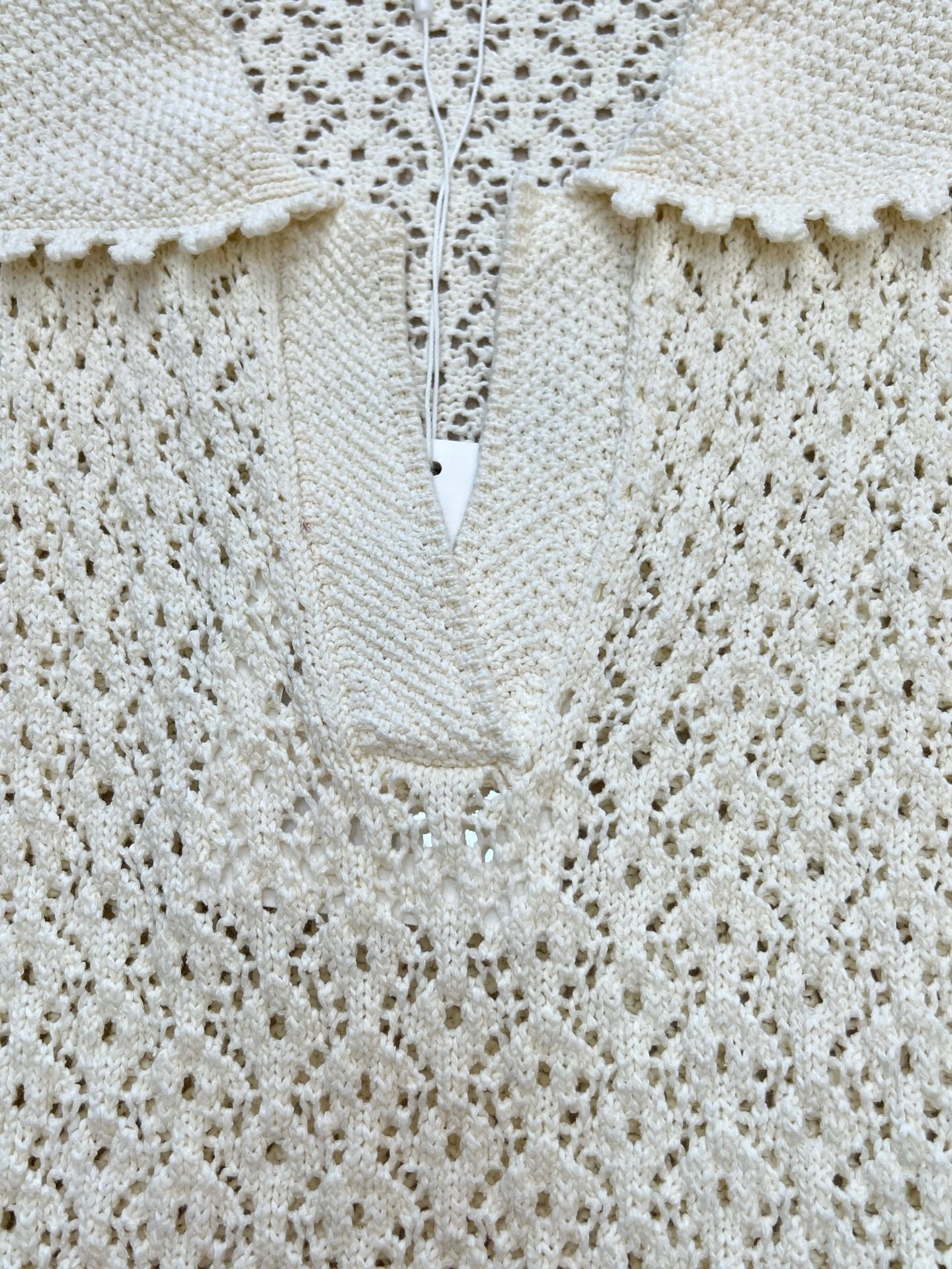 CHANEL 26S SHORT-SLEEVE KNIT POLO STYLE 1152
