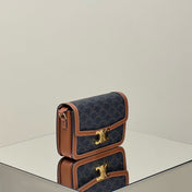 CLASSIQUE TRIOMPHE 22 CALFSKIN BLACK BROWN