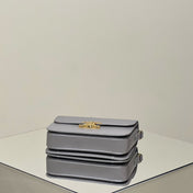 MINI CLAUDE 22 SHINY CALFSKIN SILVER