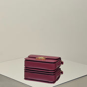 MINI CLAUDE 22 SHINY CALFSKIN FANSY PURPLE