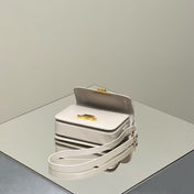 MINI CLAUDE 22 SHINY CALFSKIN WHITE