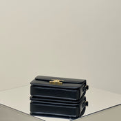 MINI CLAUDE 22 SHINY CALFSKIN BLACK