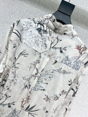 DIOR CLASSIC FLORAL SHIRT 275026