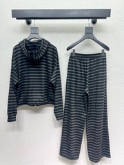 MIUMIU JACKET AND WIDE-LEG PANTS SET STYLE 13