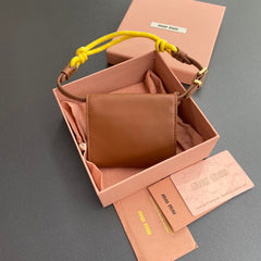 MICRO BAG 11 IN SANTA FE BROWN SMOOTH CALFSKIN