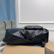 EXPLORER BACKPACK 47 IN BLACK ARENA LAMBSKIN