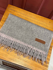 SCARF 180 CM IN DOVE GRAY CASHMERE 396481