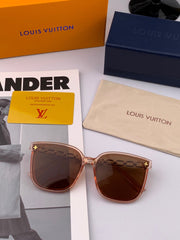 CHAIN SQUARE SUNGLASSES L8233 IN ACETATE