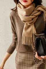 GUCCI 25S SCARF 180 IN CASHMERE 583606