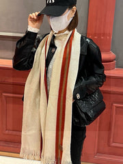 GUCCI 25S SCARF 180 IN CASHMERE 711250