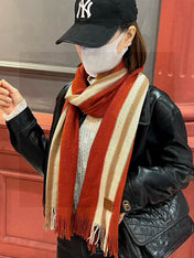 GUCCI 25S SCARF 180 IN CASHMERE 711251