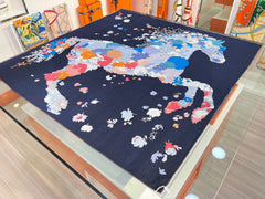 HERMES 25S SCARF 140 IN SILK 724765