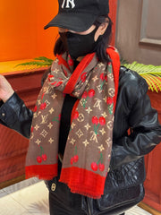 LV SCARF 200 CM IN CASHMERE 728985