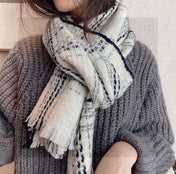 CHANEL 25S SCARF 185 IN CASHMERE 730559