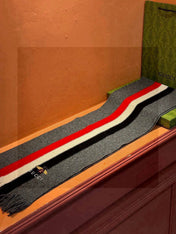 GUCCI 25S SCARF 180 IN CASHMERE 730567