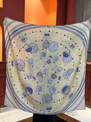 LV SCARF 140 CM IN SILK 730620