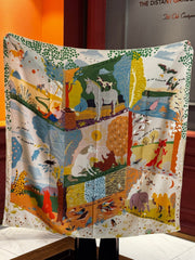 HERMES 25S SCARF 140 IN SILK 733913