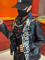 HERMES 25S SCARF 140 IN SILK 733916