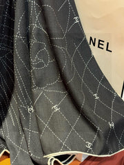 CHANEL 25S SCARF 140 IN SILK 735800