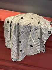 CHANEL 25S SCARF 110 IN CASHMERE SILK 738478