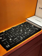 CHANEL 25S SCARF 180 IN CASHMERE SILK 738480