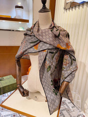 GUCCI 25S SCARF 180 IN CASHMERE 738505