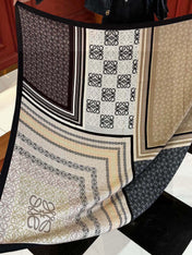 LOEWE 25S SCARF 140 IN CASHMERE SILK 738549